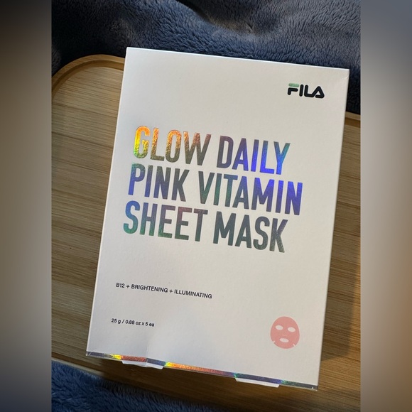 FILA Glow Daily Pink Vitamin Sheet Mask (4 Sheets) - Picture 7 of 15